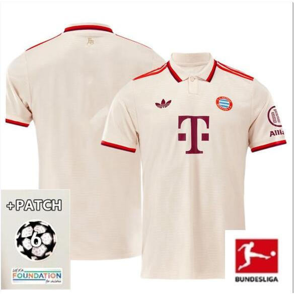 2024/25 Bayern Munich Third High-Quality Mens Football T-Shirt