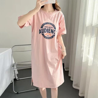 no 1 shop<ชุดคลุมท้อง> ใส่คุมท้องได้จนถึงคลอดมีทั้งหมด2สี นะคะแม๊.... ชุดเดรสทรงเกาหลีผ้าฝ้ายฟอกนุ่ม ️สีพาสเทลสุ