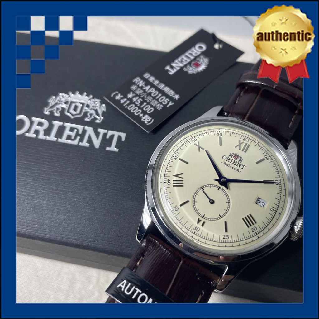 ORIENT ORIENT Bambino Automatic Mechanical Watch   Warranty RN-AP0105Y  Men - Ivory