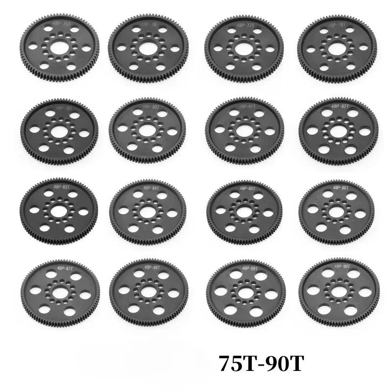 POM 48P Spur เกียร์เกียร์หลัก 75T 78T 82T 85T 88T 90T สําหรับ 3Racing Sakura S XI XIS CS D4 D5 1/10 