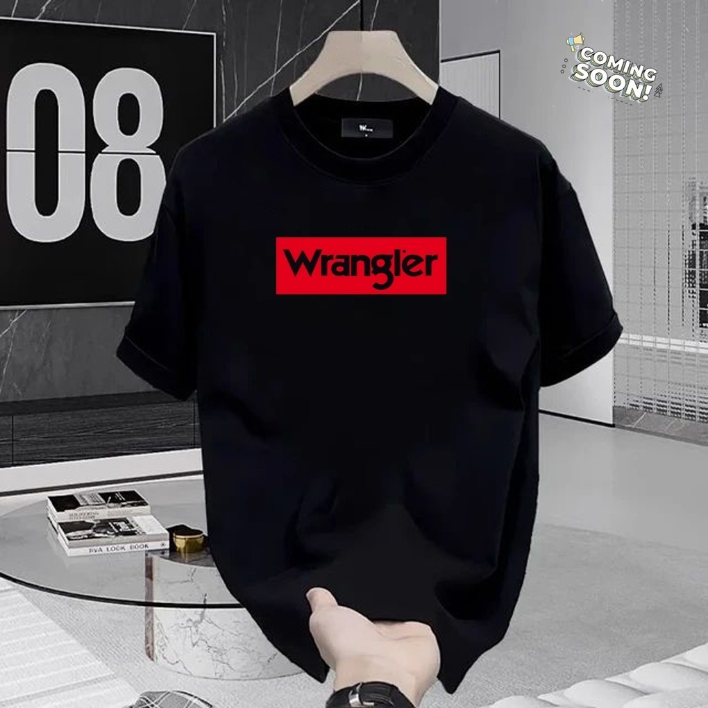 KATUN MERAH Wangler Block เสื้อยืดแขนสั้น Red Motif ผู้ชายและผู้หญิง SML XL XXL Premium Unisex