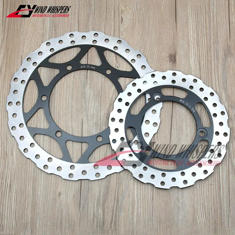 290/220 มม.ด้านหน้าด้านหลังเบรคโรเตอร์สําหรับ Kawasaki EX250 EX 250 K8F/K9F/KAF/KBF/KBFA/KCF Ninja 2