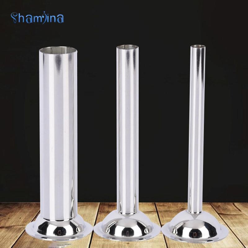 Shamjina 3 Sausage Stuffer Tubes, Sausage Maker Set, 12mm, 19mm, 32mm, 3 ขนาด, Sausage Stuffer Funne