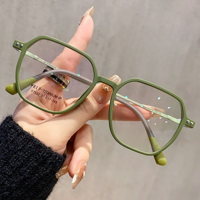 👓พา(+0~+400) แว่นสายตายาว 👓 แว่นอ่านหนังสือป้องกันแสงสีฟ้าน้ําหนักเบาเป็นพิเศษแบกแว่นตาผู้สูงอายุแว่นตาอ่านหนังสือแฟชั่นชายแล LH1707 - รูปที่ 2