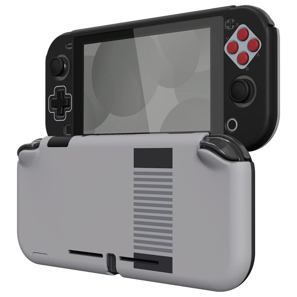 Classics NES Style Protective Grip Case สําหรับ Nintendo Switch Lite, Hard Cover Protector สําหรับ Nintendo Switch Lite