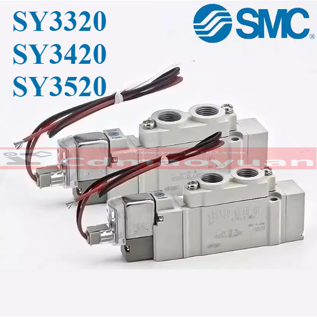 SY3420 SY3520 SY3320-5LZD-5LD-5LOZD-5GZD-5LZD-4LZD-6LZD-5MZD-M5-C4 Solenoid ควบคุมวาล์ว