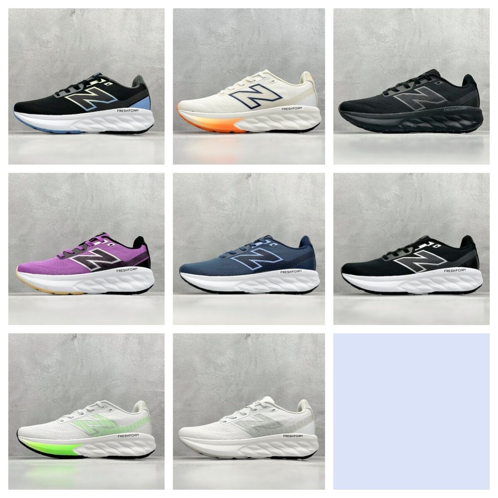 New Balance Foam X Vongo V9 NB 520 รองเท้ากีฬาตาข่ายถัก 3D 8 สีขายร้อน