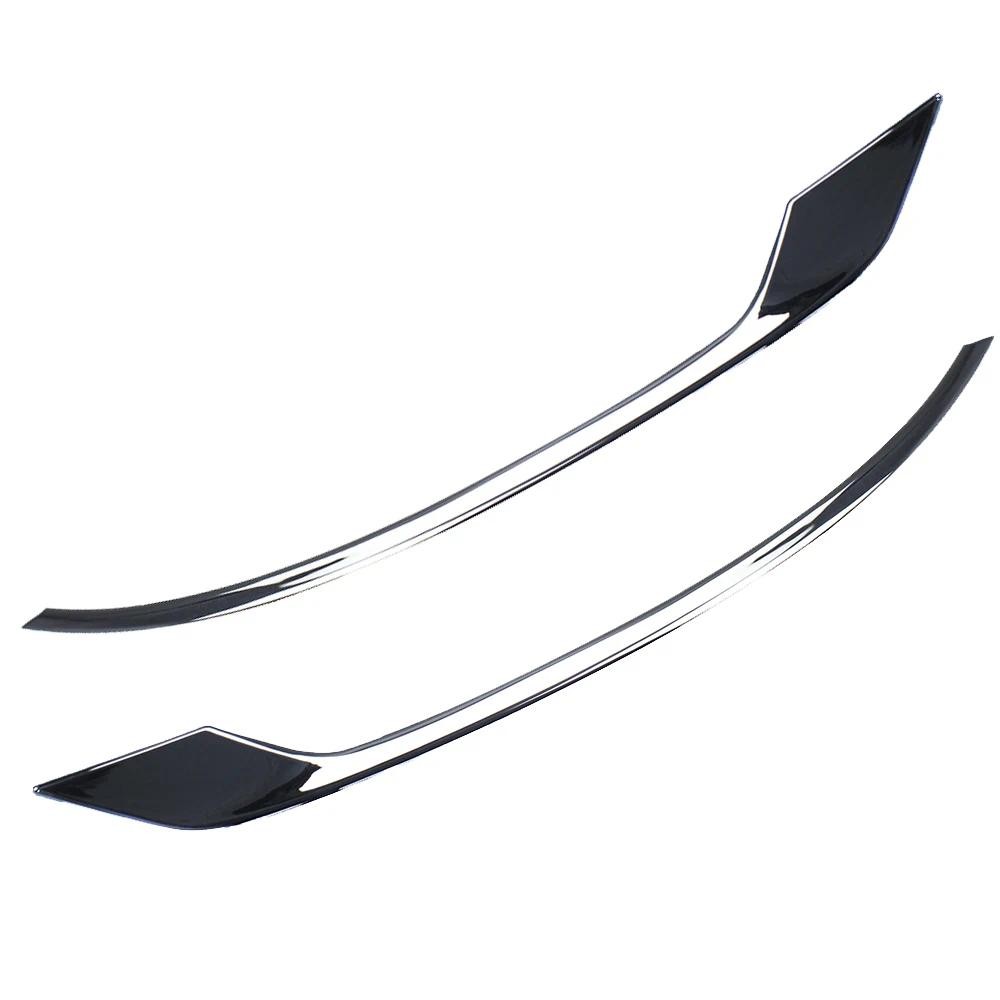 2 ชิ้นสําหรับ Volvo XC60 2018-2021 LH และ RH ด้านหลังกันชน Chrome Trim 31449137 31407984