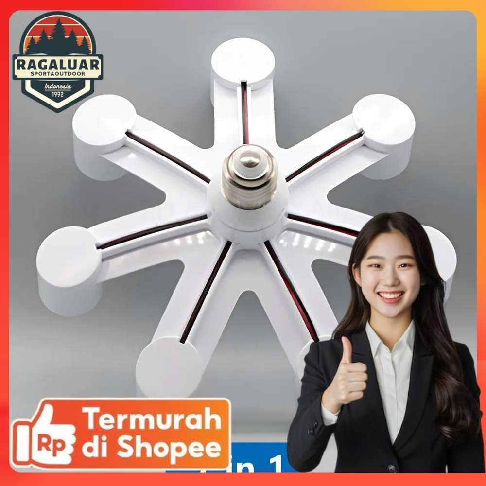 BAOSITY 7-Prong LED Studio Bulb Lamp Fitting E27 - BST-72