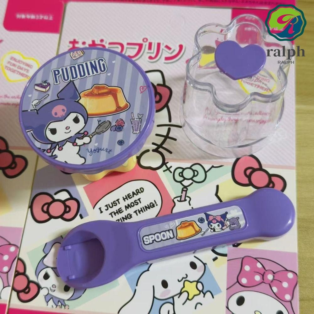 RALPH Pudding Feeding Toy, Food Feeding Pretend Play Melody Pudding Toy, Creative Early Education Si