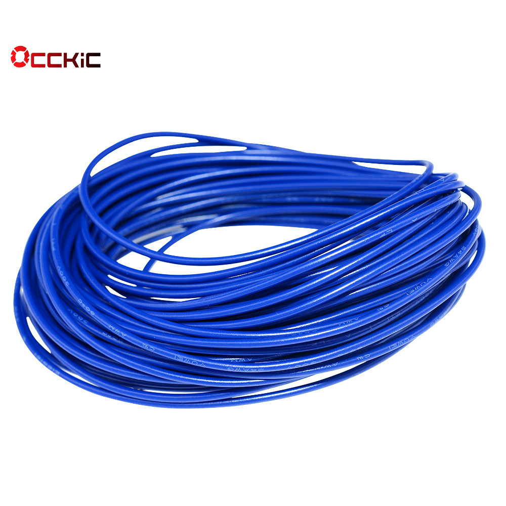 สายไฟอิเล็กทรอนิกส์ Ockic 24AWG 10 เมตร