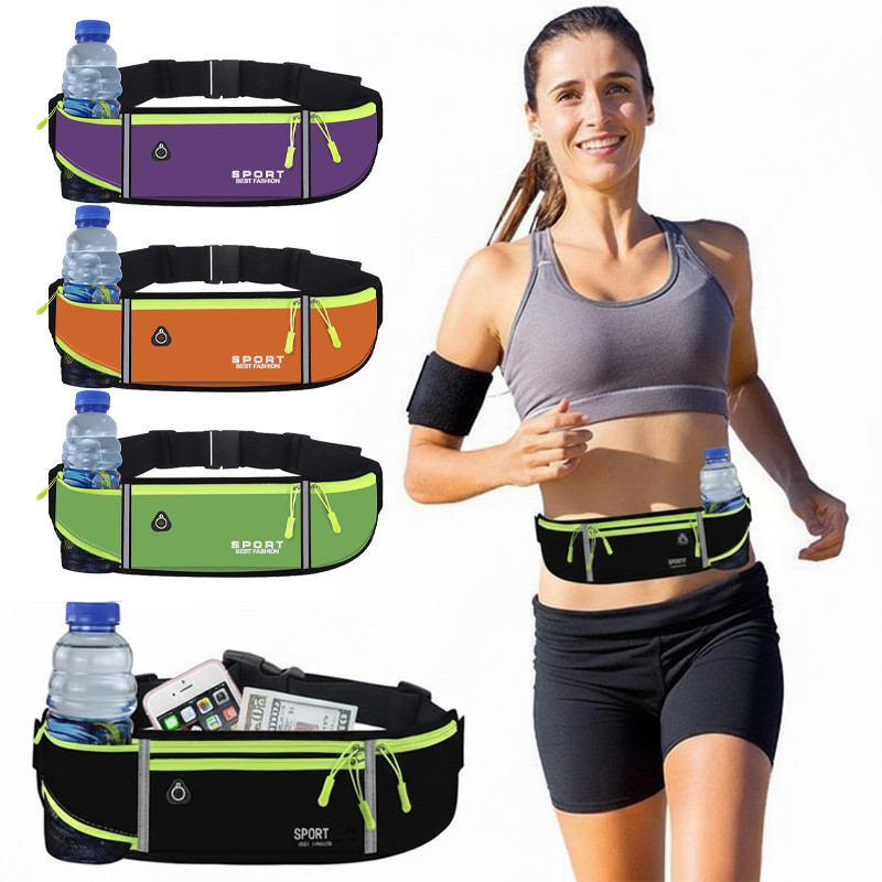 COD พร้อมจัดส่ง กระเป๋าวิ่ง แบบบางพิเศษ กันน้ำ ใส่โทรศัพท์ หูฟัง มีหลายสี ใส่วิ่งออกกำลังกาย