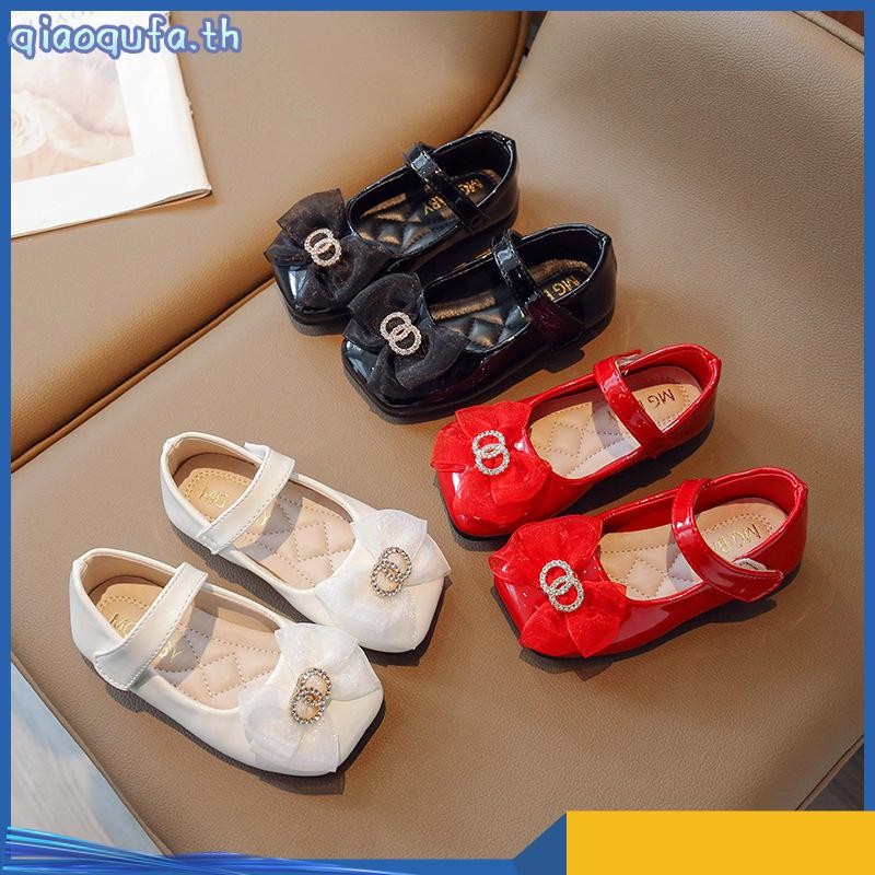 Vf988-รองเท้าแตะส้นแบนเด็กผู้หญิงรองเท้าแตะกาวเด็กผู้หญิงเวอร์ชั่นตรุษจีนรองเท้าแตะคริสต์มาสรองเท้าแ