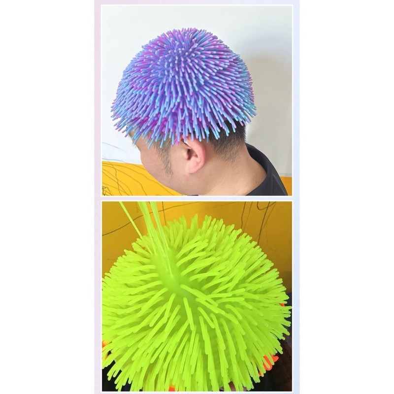 FL ยางนุ่ม Prick หมวกหมวกตลกขนาดของเล่นยืดหยุ่น Unwinding ตลกสไตล์เดียวกันวันหยุดปาร์ตี้วันหยุด - รูปที่ 6