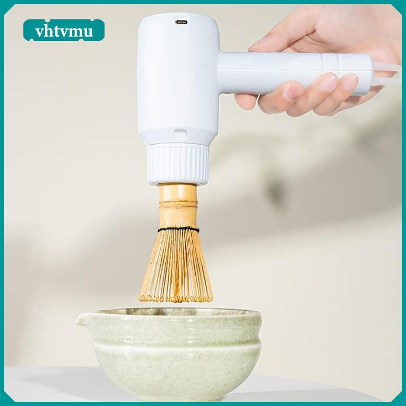 [vhtvmu] ปัดไฟฟ้า Matcha Brush Drink Mixer Matcha Stirrer Whisk Frother DIY Tea
