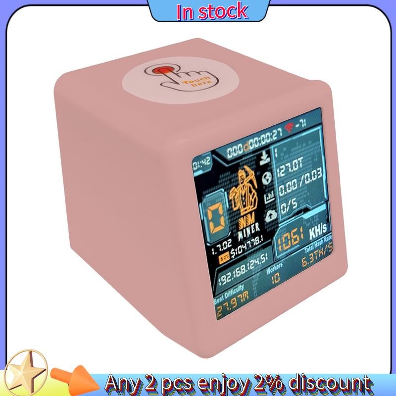 ในสต็อก-ESP32 BTC SOLO Miner ESP32 BTC SOLO Lotterys Miner 1060/S Hashrate Low Power Silent Operatio