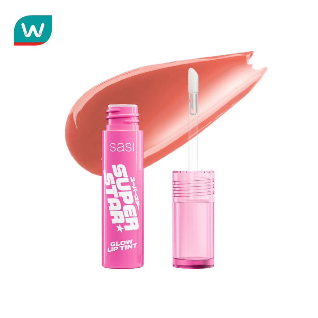 Sasi ศศิ ซุปเปอร์สตาร์ โกลว์ ลิป ทินท์ 2ก. 02 รันเ
