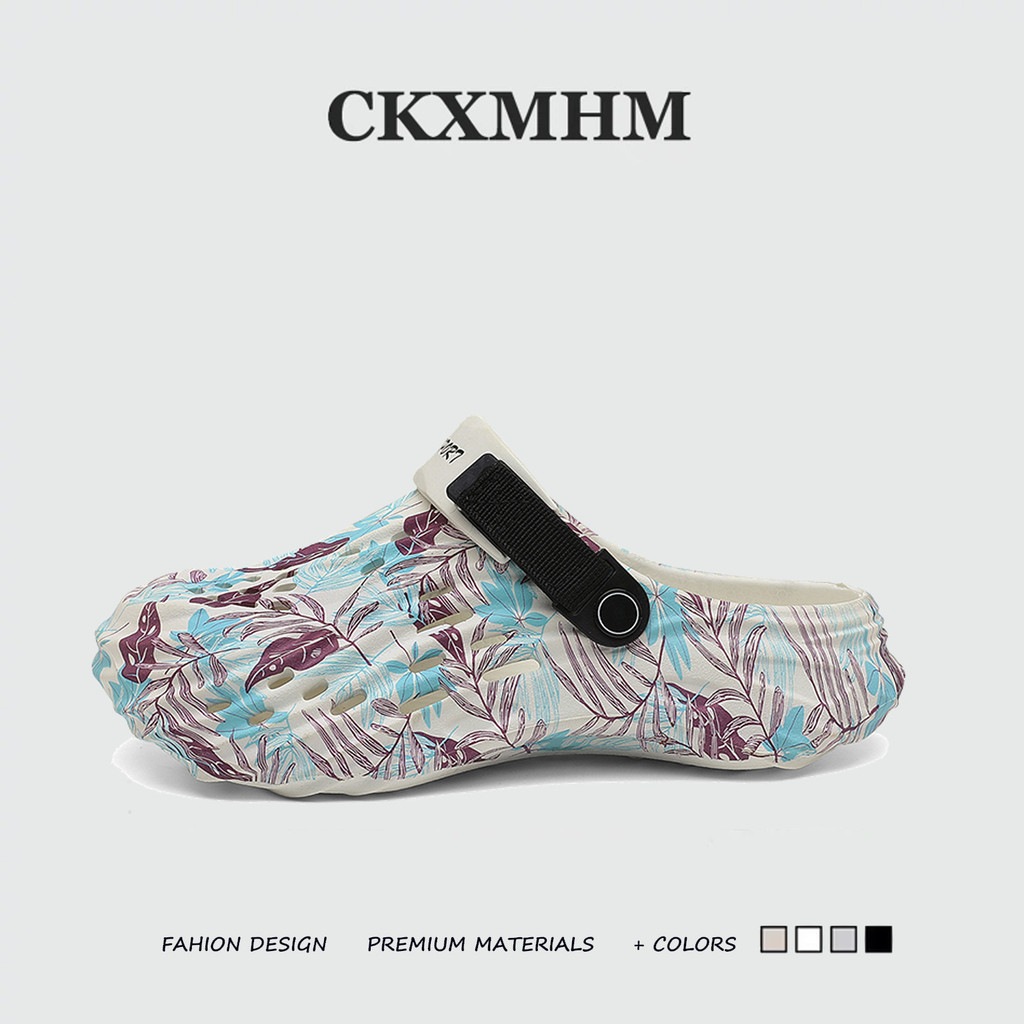 CKXMHM 40-47 รองเท้าแตะผู้ชายน้ําหนักเบาทนทานรองเท้าแตะรองเท้าแตะ EVA ขนาดใหญ่ 46 47