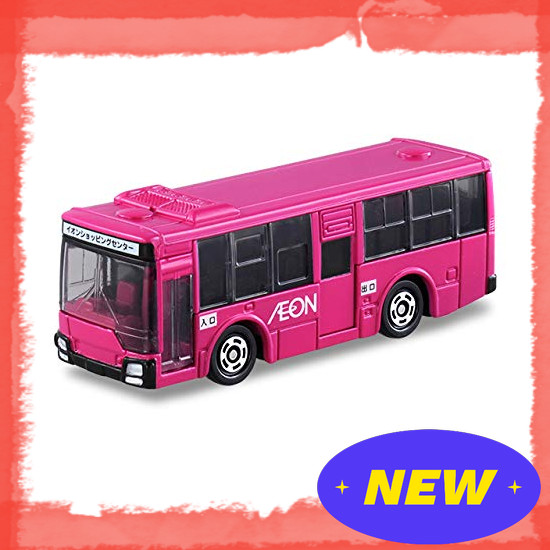Direct From Japan TOMICA AEON Limited AEON BUS Magenta Color Spec.