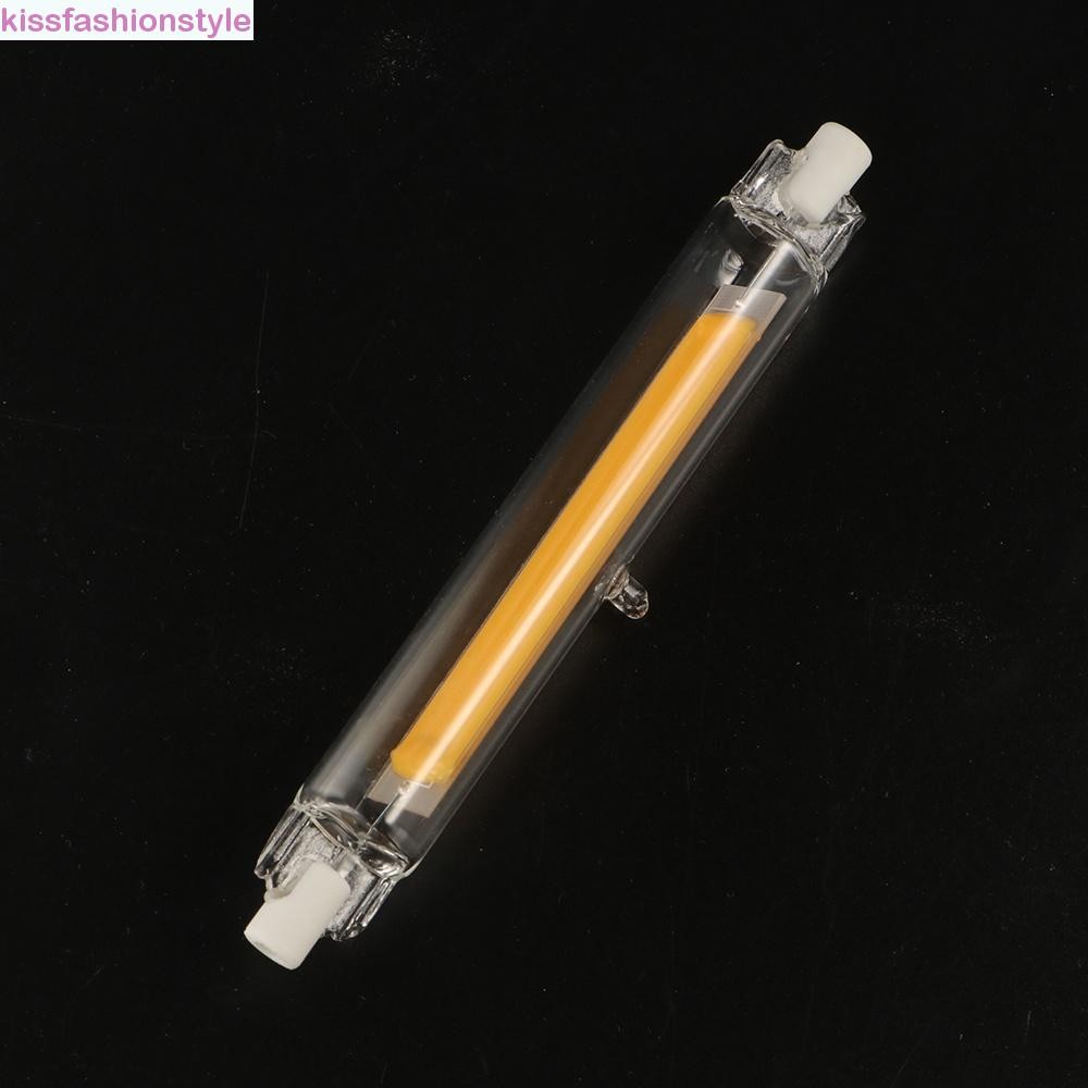 KISSFASHIONSTYLE R7S หลอดโคมไฟ,หรี่แสงได้ 110v/220v COB Tube Bulb,ขนาดเล็ก 360 Glow เปลี่ยนฮาโลวีน