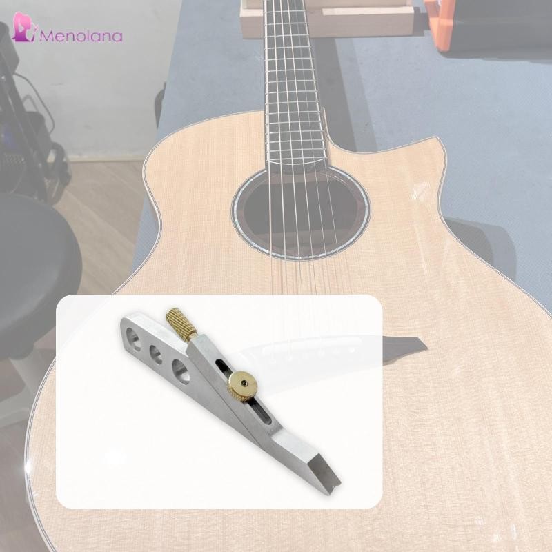 [Menolana] Guitar Nut Scrb Tool,Precision Marking Metal Compact น้ําหนักเบาแบบพกพาทนทานเครื่องมือคลาสสิกทําซ่อมเครื่องมือ