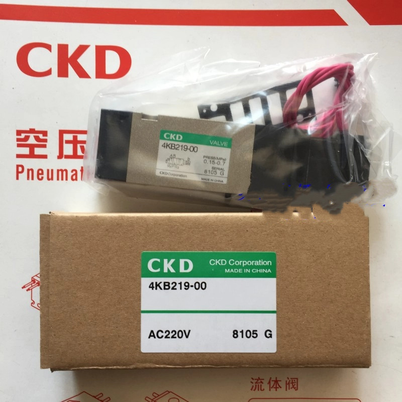 Xikaili CKD โซลินอยด์วาล์ว 4KB219-00-DC24V AC110V, AC220V ใหม่เอี่ยม 正