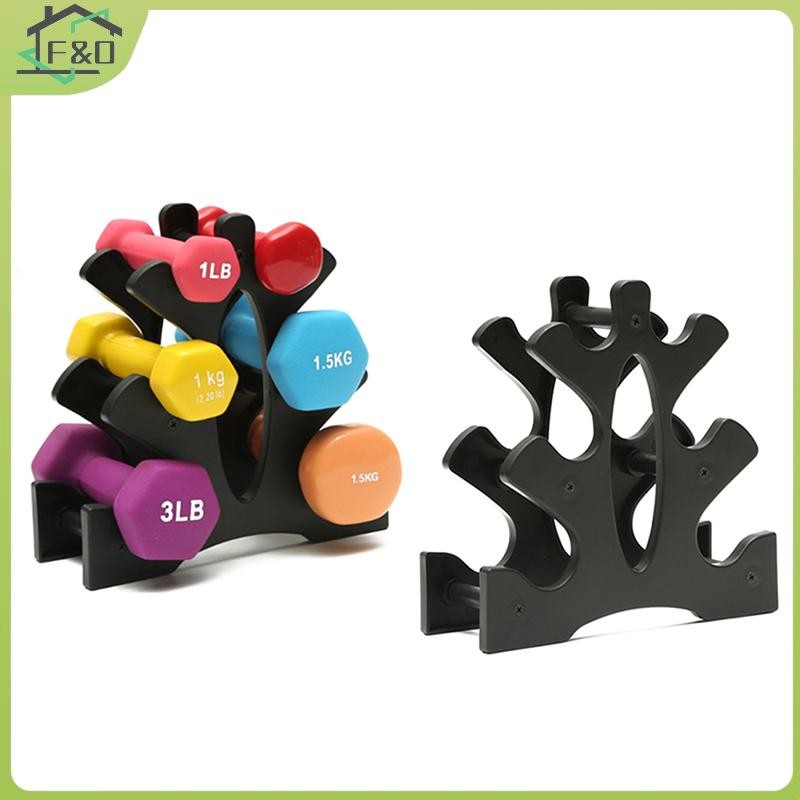 F&O 3 ชั้น Dumbbell Storage Rack Stand Multi-layer Hand-Held Dumbbell Storage Rack .