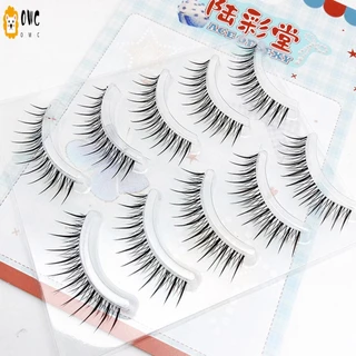Reuseable One Piece ขนตาปลอมธรรมชาติ Spiry Wispy หนา Eye Lash สบายสําหรับสวมใส่ทุกวัน