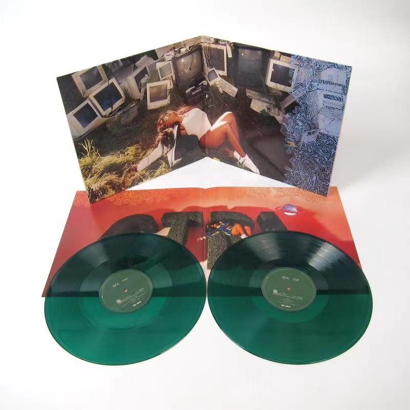 ของแท้พร้อมสต็อก SZA อัลบั้ม Ctrl US Version CD Vinyl Limited กาวสีเขียว R & B ยุโรปอเมริกัน Hip Hop