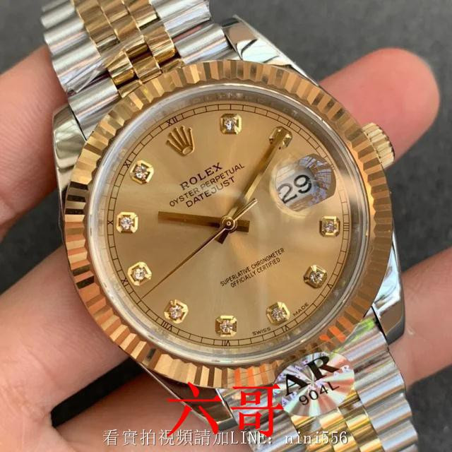 เพชร Rolex Rolex Rolex Rolex Datejust Series m126333-0012 Scale Datejust Automatic Mechanical Watch 