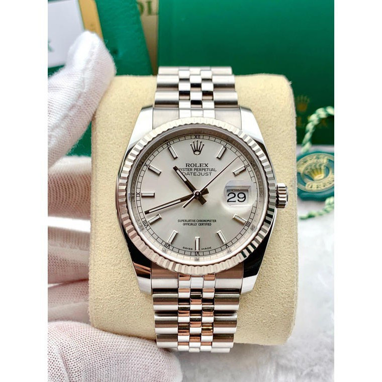 DATEJUST_ series 41mm นาฬิกาผู้ชายกลไกอัตโนมัติ