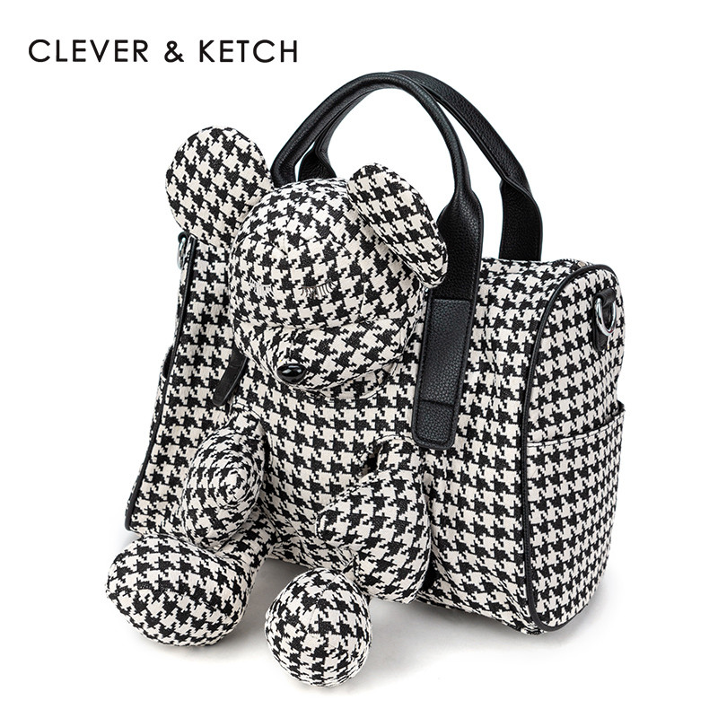 Clever & Ketch กระเป๋าไหล่ Crossbody สไตล์ใหม่ แฟชั่น
