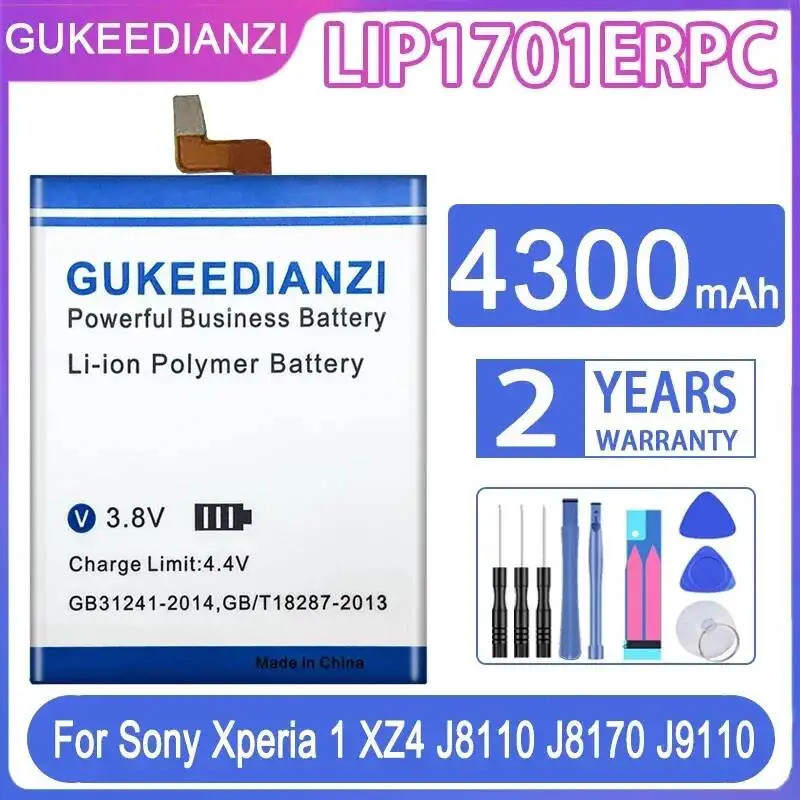 แบตเตอรี่โทรศัพท์มือถือ LIP1701ERPC 4300Mah สําหรับ Sony Xperia 1 XZ4 J8110 J8170 J9110 J9150 SOV40