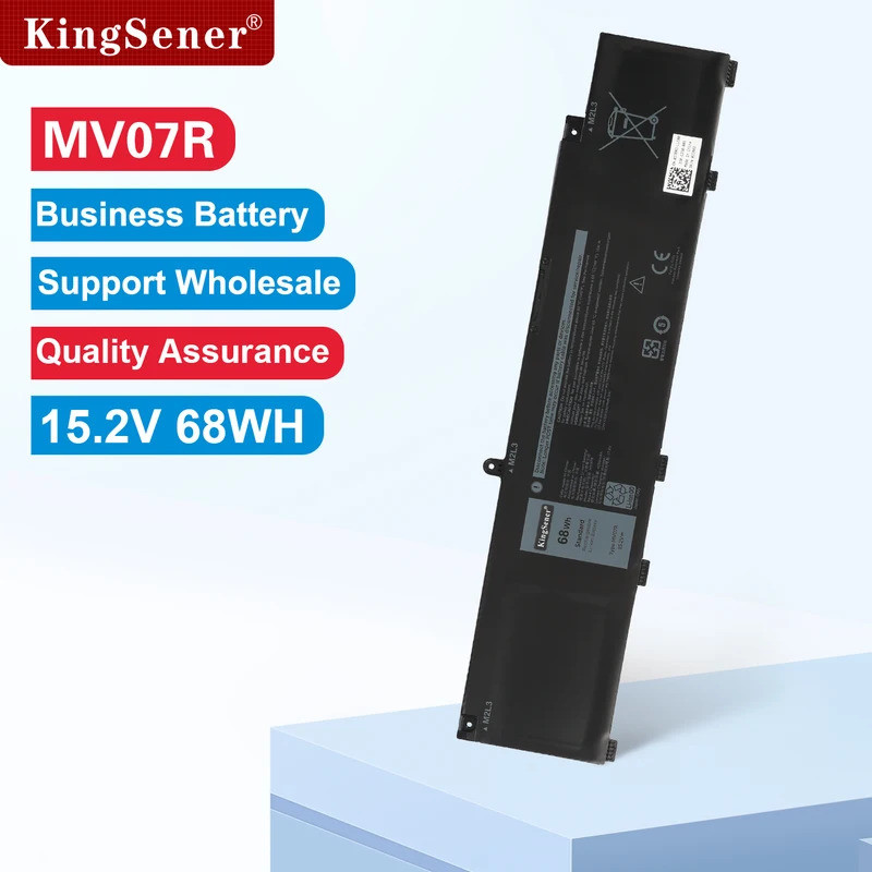 KingSener MV07R แบตเตอรี่แล็ปท็อปสําหรับ DELL G3 15 3590 3790 3500 3700 G5 5500 5505 SE 5000 Series 