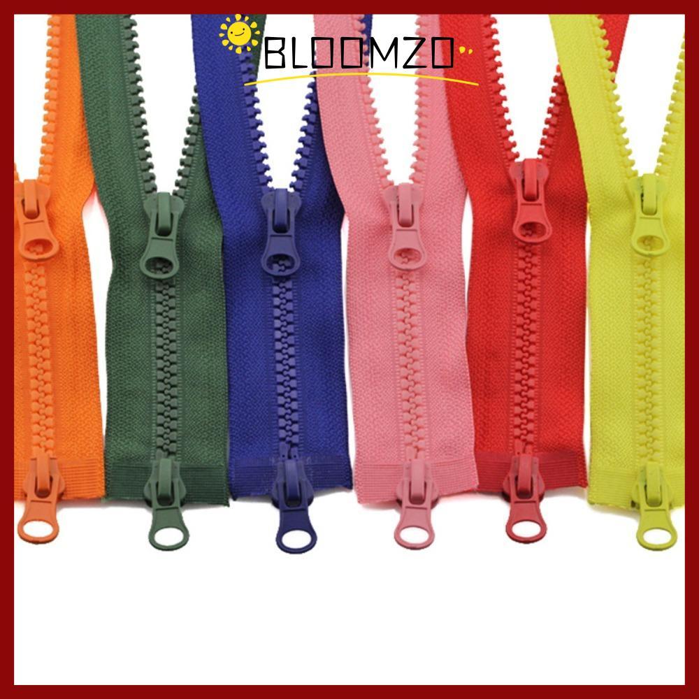 in stockBLOOMZO Two Way Chunky Zip, ซิปฟันพลาสติก 90 ซม. ซิปเรซิน, ปลายเปิดคู่ #5 เสื้อแจ็คเก็ตซิปยาว
