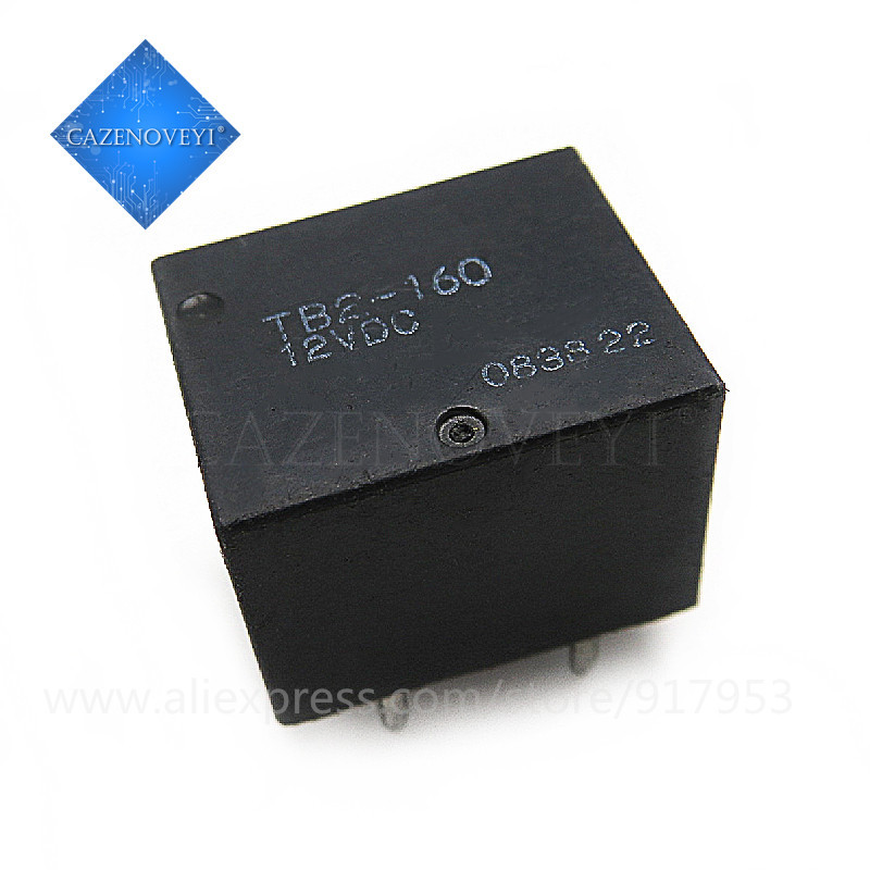5 ชิ้นรถยนต์อัตโนมัติ 12V รีเลย์ TB2-160-12VDC TB2-160 TB2160 TB2 160 12VDC DC12V 8PIN ชิป