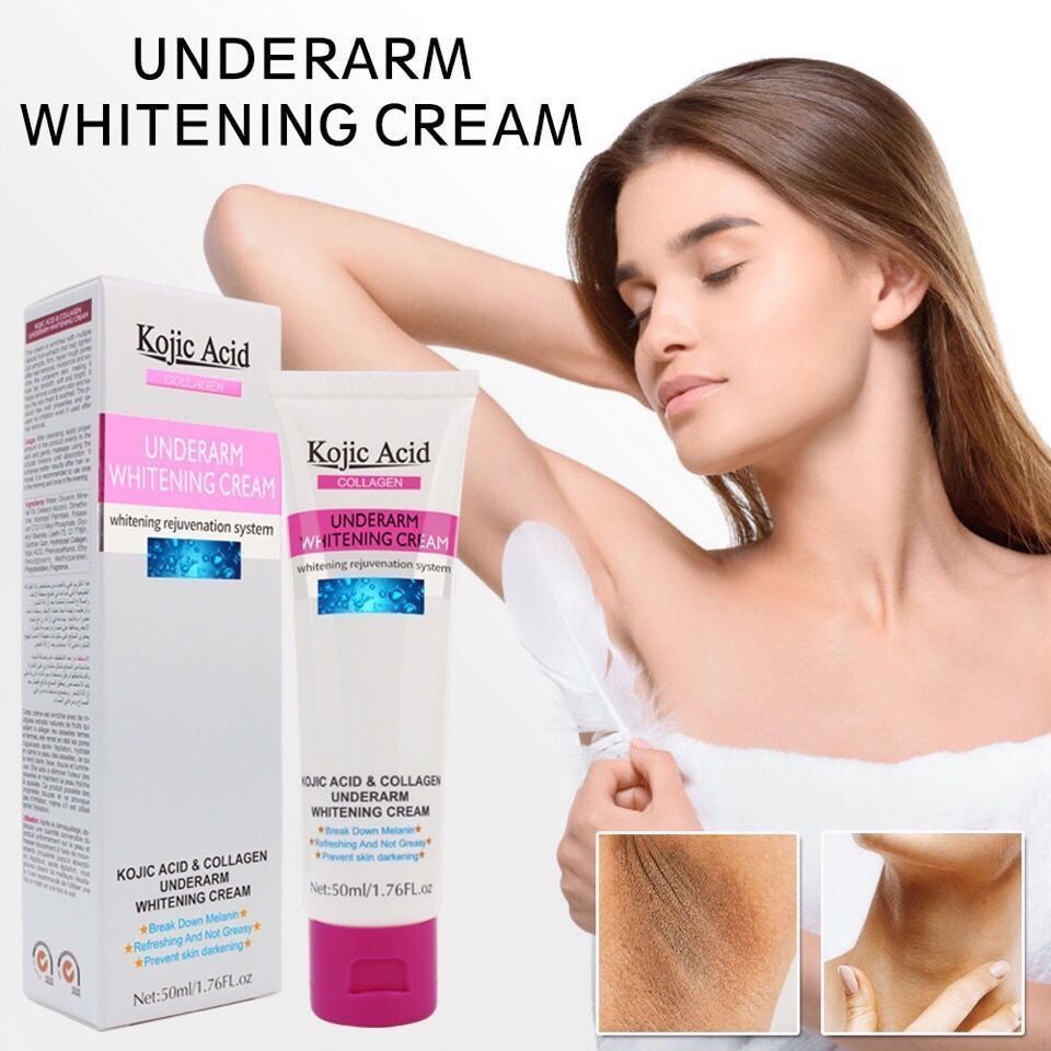 2027 Kojic Acid Armpit Cream Underarm Brightening Moisturizing Deodorant Antiperspirant Gasque Cream