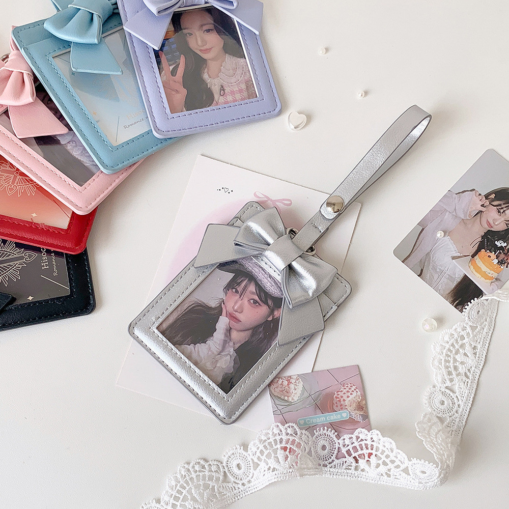 ที่ใส่โฟโต้การ์ด PU ปกการ์ด เฟรมการ์ด 3 นิ้ว สไตล์เกาหลี รูปที่ 7