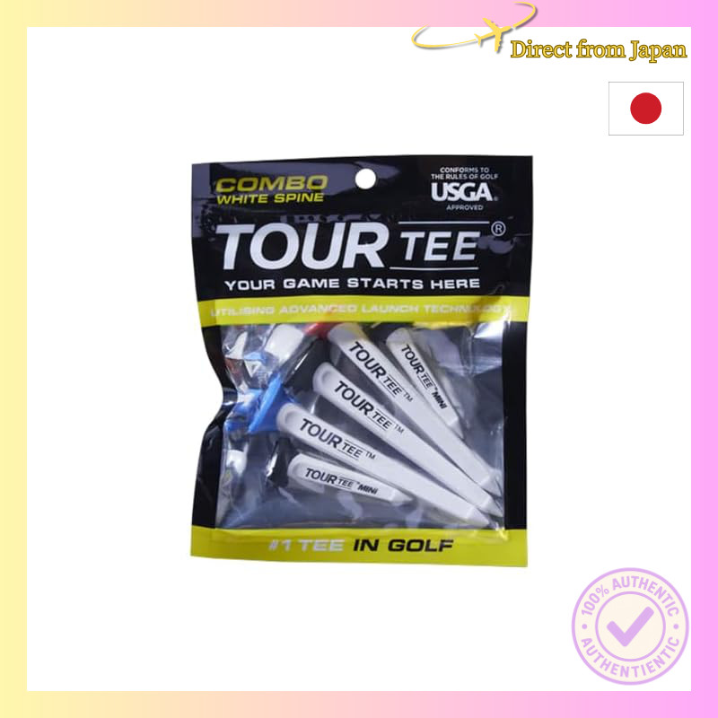 Tour Tee COMBO Golf Tees (Set of 5) - Mixed