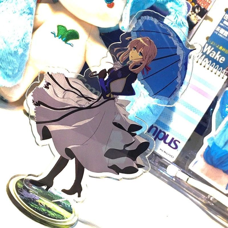 Violet Evergarden/Violet Evergarden สินค้า Dali ยี่ห้อ Violet Evergarden อะนิเมะเครื่องประดับตาราง/c