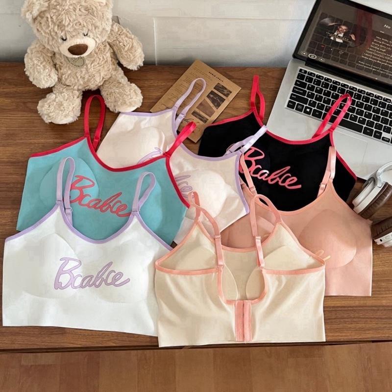 Bentoy พร้อมส่งในไทย 8122 เสื้อสายเดี่ยวมีฟองน้ำในตัว รูปที่ 7