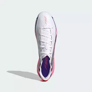 adidas ฟุตบอล รองเท้าฟุตบอล F50 Hyperfast League Firm Ground Unisex สีขาว KJ3412