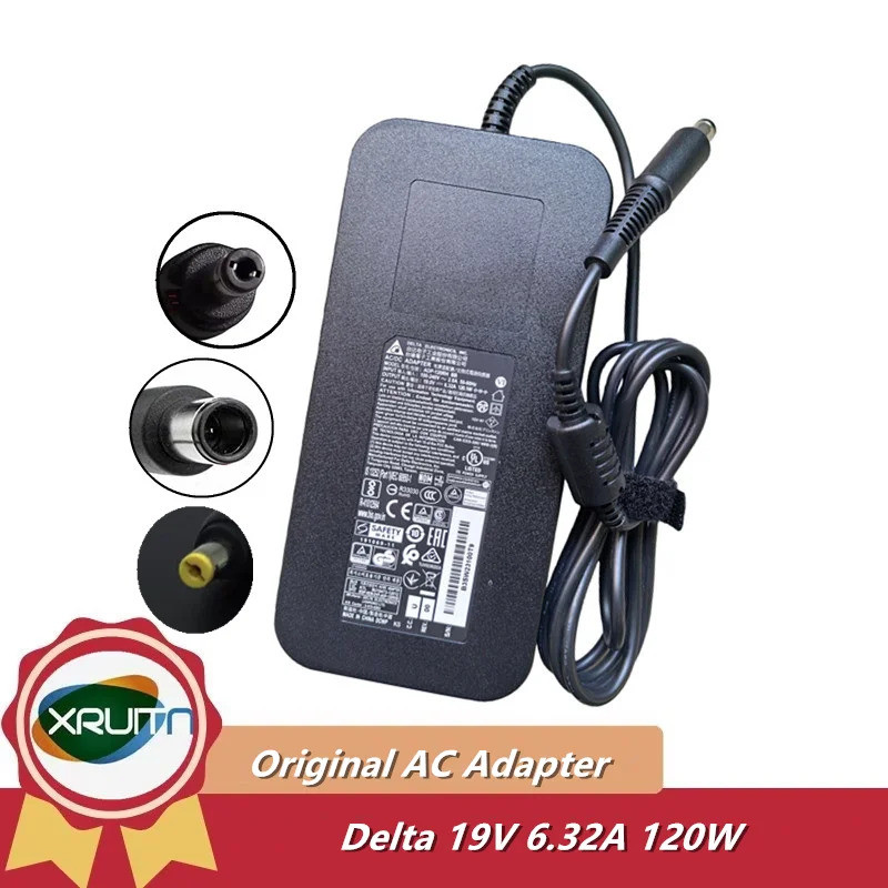 ของแท้ Delta ADP-120RH D ADP-120RH BB ADP-120ZB BB 19V 6.32A 120W แล็ปท็อป AC Adapter Charger สําหรั
