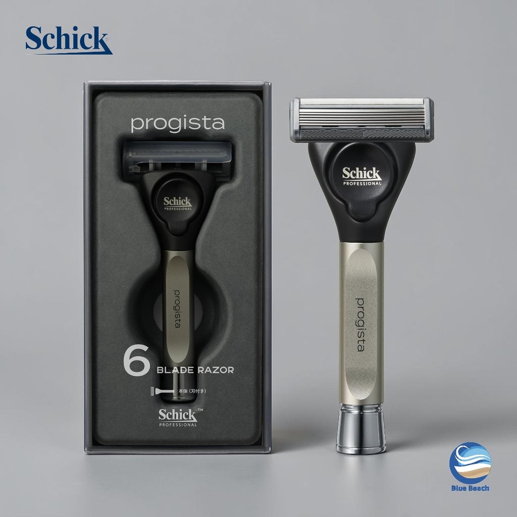 Schick Progista 6 ใบมีด/ใบมีด Solingen เคลือบเพชร/ด้ามสั้น/Design Cutter/SMR047/ของแท้