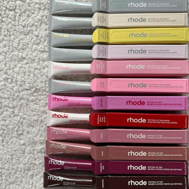 Rhode American Lip Gloss Lip Gloss ริบบิ้นลิปสติก Coffee espresso คุณภาพสูง hailey สินค้าใหม่ salty6