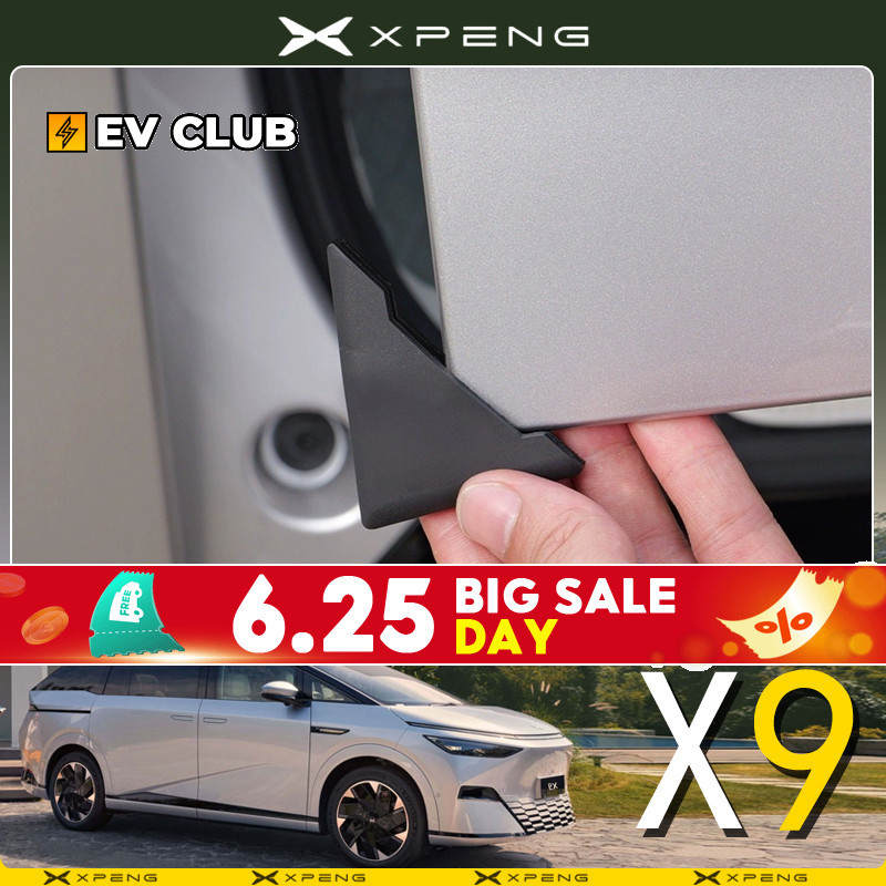 2025 xpeng X9 EV/xiaopeng accessory MPV Trunk ประตูมุม Anti-Collision สติกเกอร์ประตูด้านข้างป้องกันมุม Anti-Scratch สติกเกอร์ Anti-Collision Strip ป้องกัน Handy เครื่องมือ
