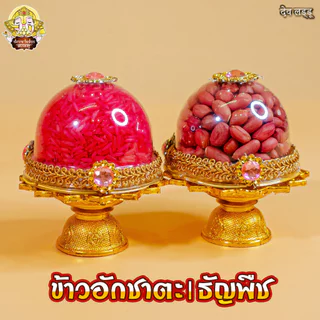 ข้าวอักชาตะ 9 สี และ ธัญพืชมงคล 9 อย่าง ปัญจเมวา ถวายองค์เทพ