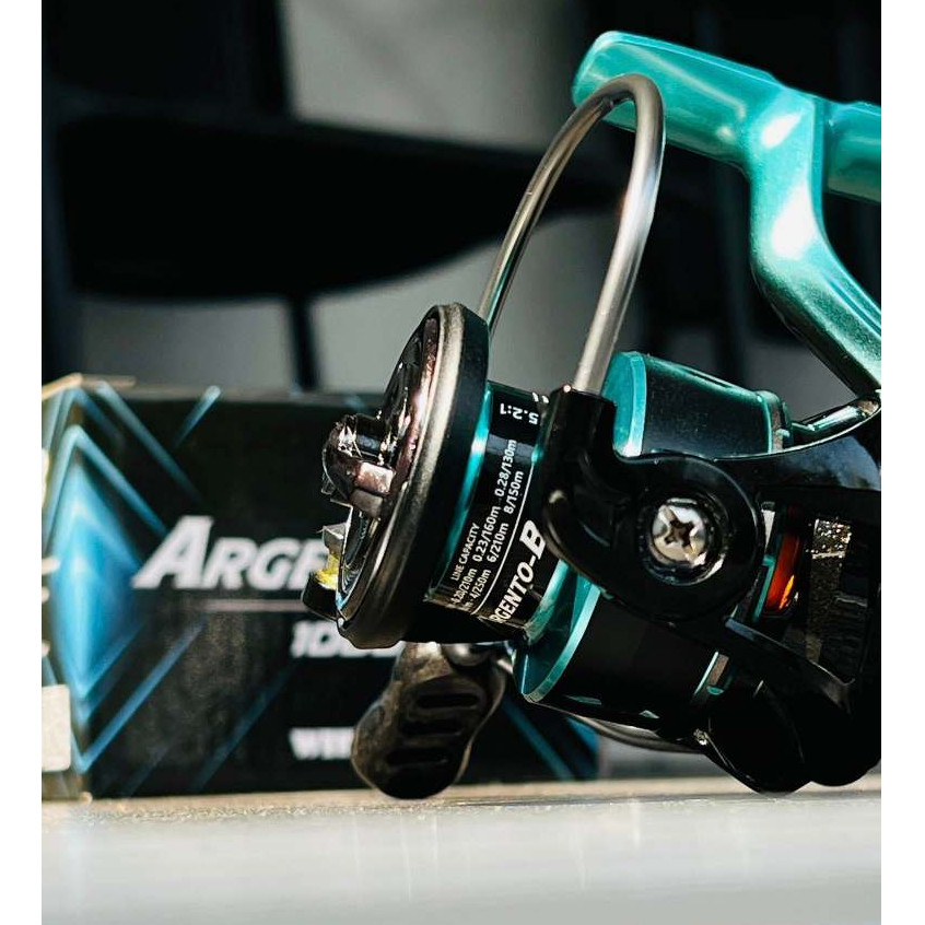 รอกสปินนิ่ง Weebass Argento-B Gear ratio: 5.2:1 Ball bearing: 5+1