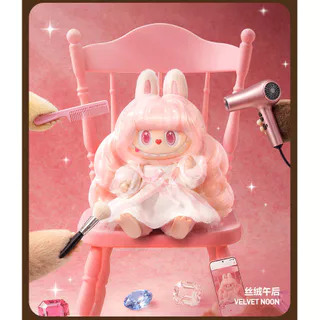 POPMART LABUBU THE MONSTERS ร้านทําผมไวนิลจี้ตุ๊กตาศิลปะของเล่นของขวัญ HOTN