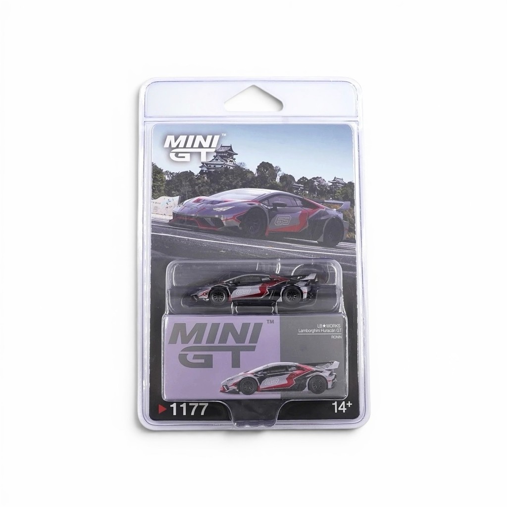 MINI GT No.1177 LB★WORKS Lamborghini Huracán GT RONIN /Blister packaging MGT01177-BL
